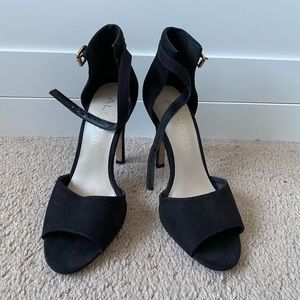 Aldo Black Suede Sandals
